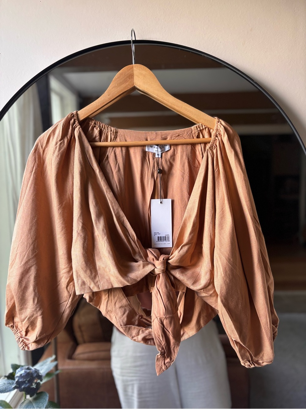 MADISON THE LABEL | NWT tie top | size medium - Picture 3 of 5